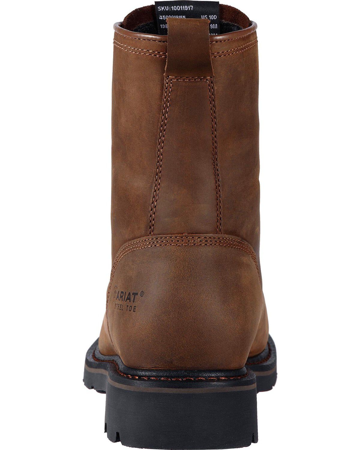 Men's Ariat Cascade 8" Wide Square Toe Work Boot - Image 7