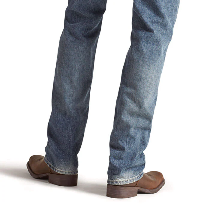Men's Ariat M5 Slim Gambler Stackable Straight Leg Jean - Image 4