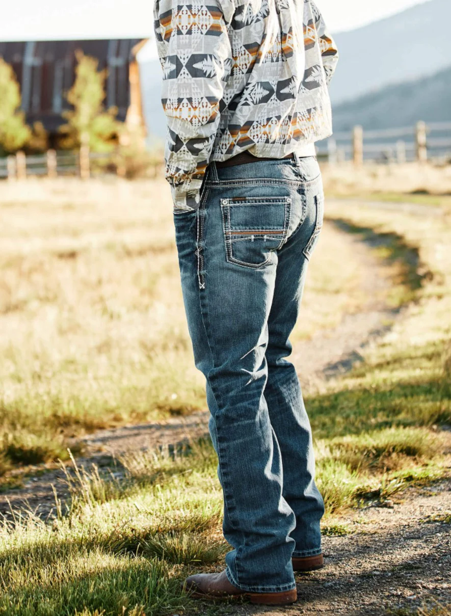 BEST-SELLER!! MEN'S ARIAT M4 LOW RISE COLTRANE BOOT CUT JEAN