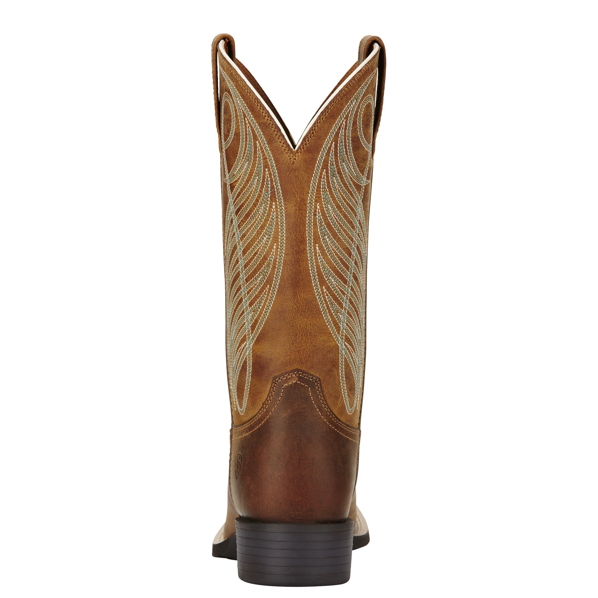 Women's Ariat Round Up Wide Square Toe Western Boot - Image 3