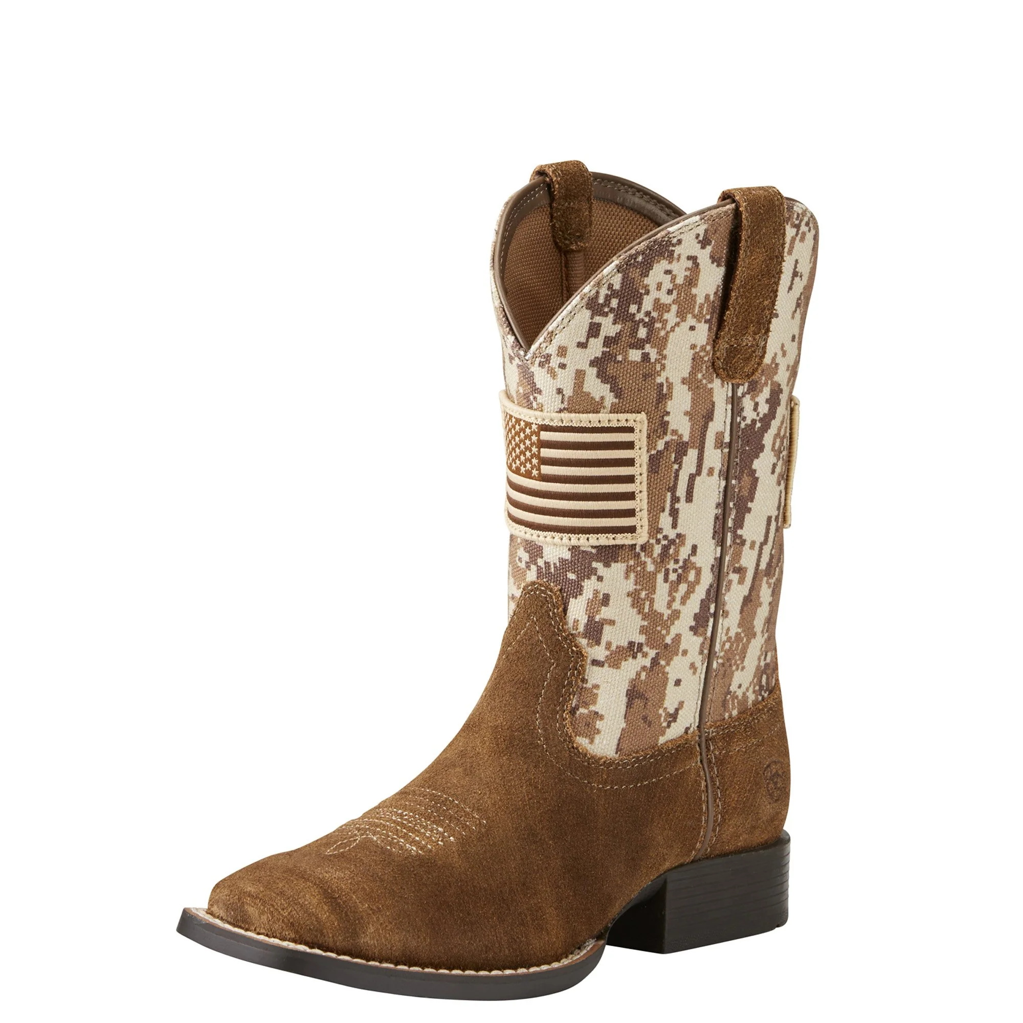 Ariat Youth Patriot Leather Western Boots - Image 4