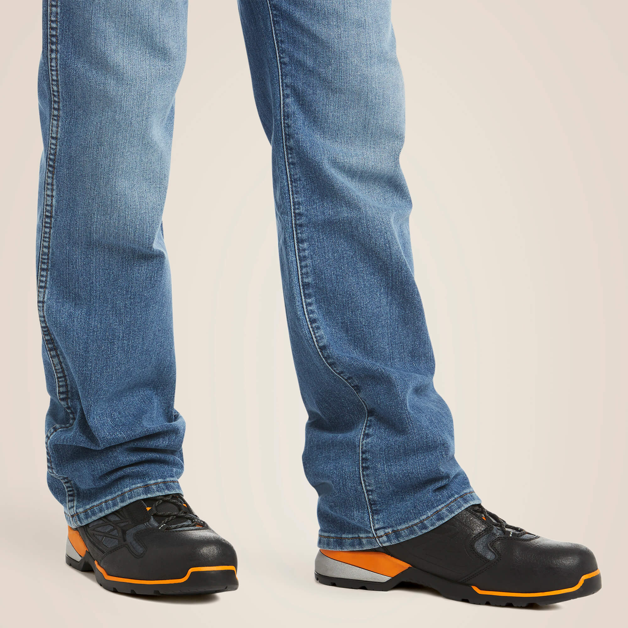 Men's Ariat Rebar m4 Relaxed DuraStretch Basic Boot Cut Jean - Image 4