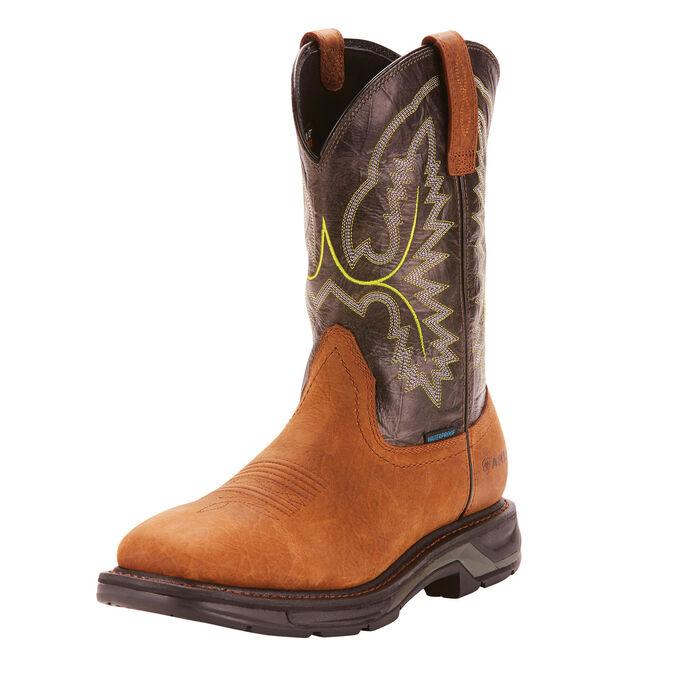 Men's Ariat WorkHog XT Waterproof Work Boots - Image 5