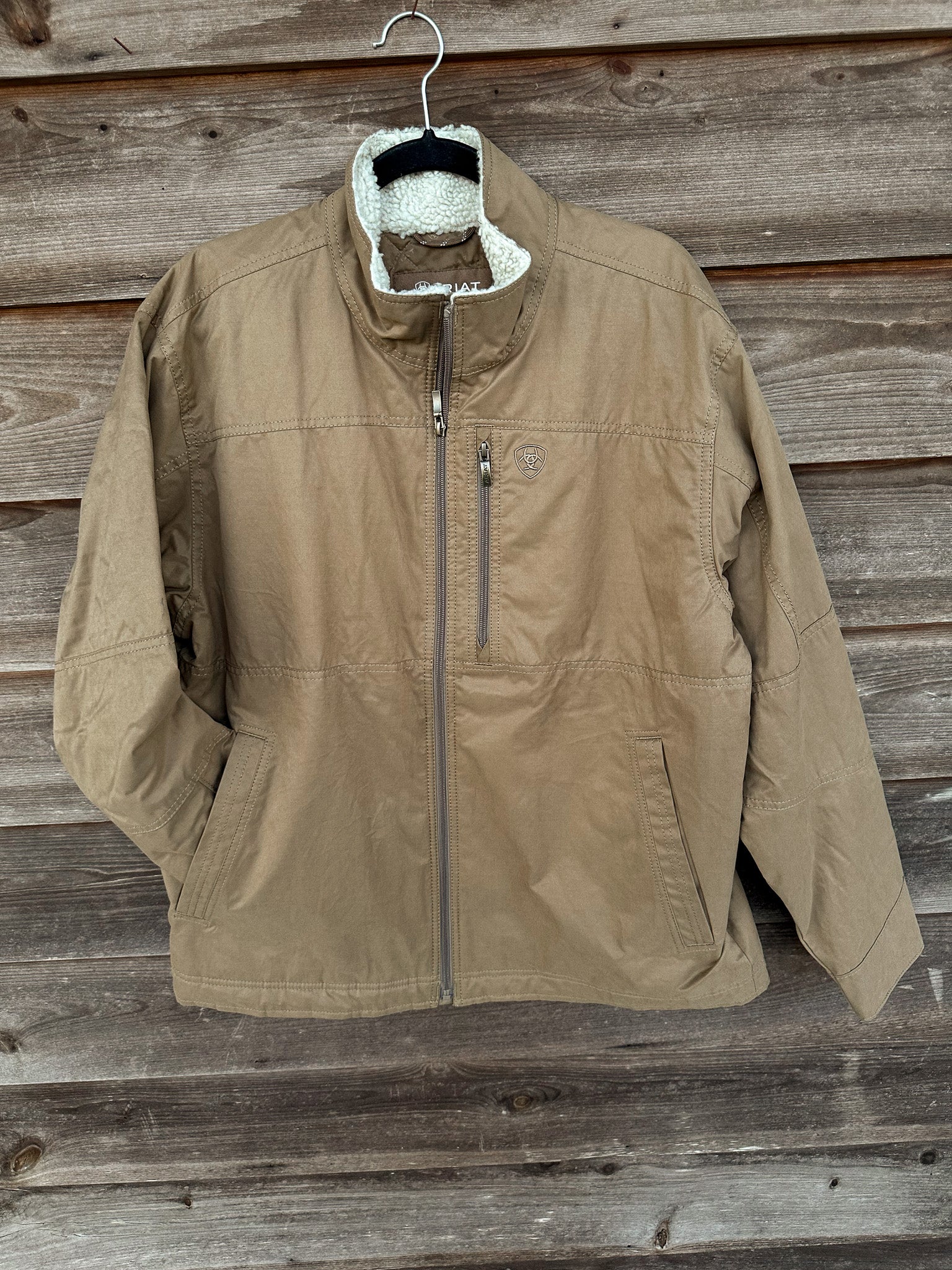 Ariat Men's Grizzly Canvas Jacket in Cub