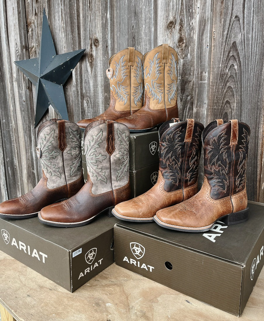 MEN'S ARIAT SPORT COOL VENTTEK WESTERN BOOT - Image 9