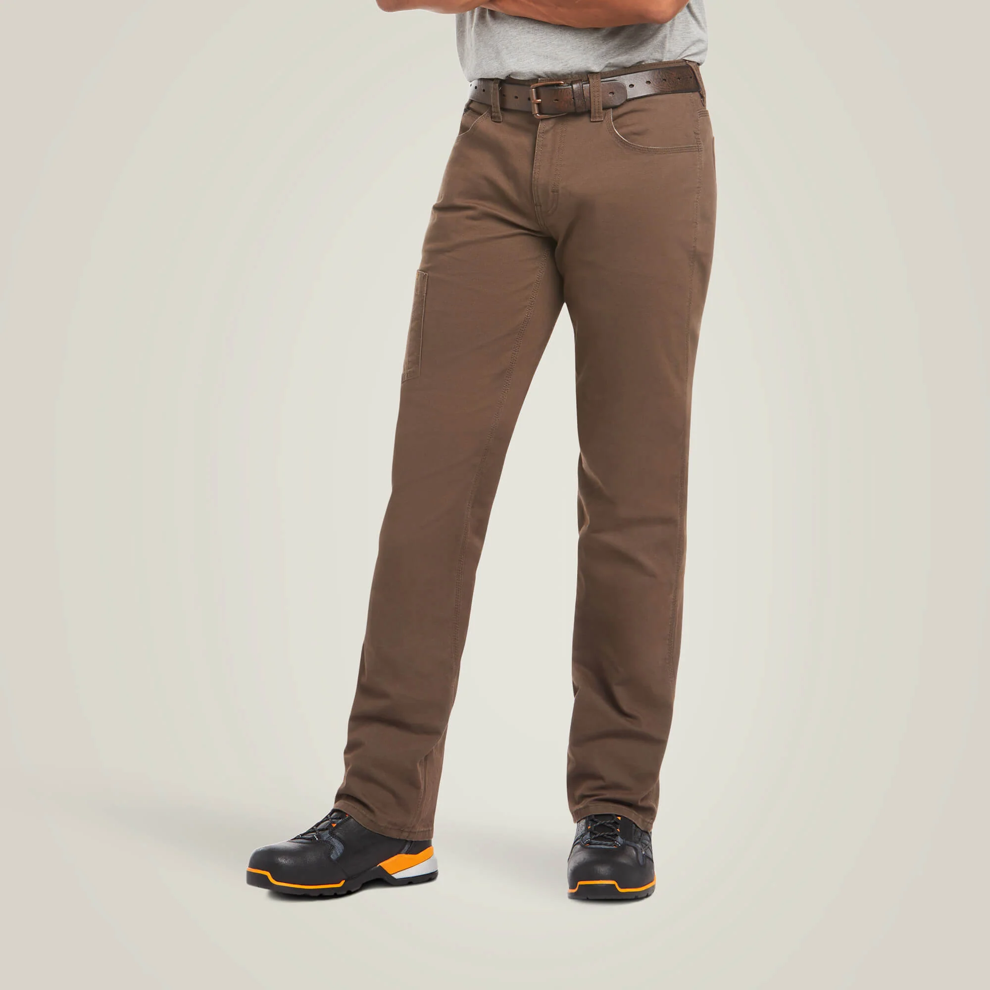Men's Ariat Rebar M4 Low Rise DuraStretch Made Tough Stackable Straight Leg Pant