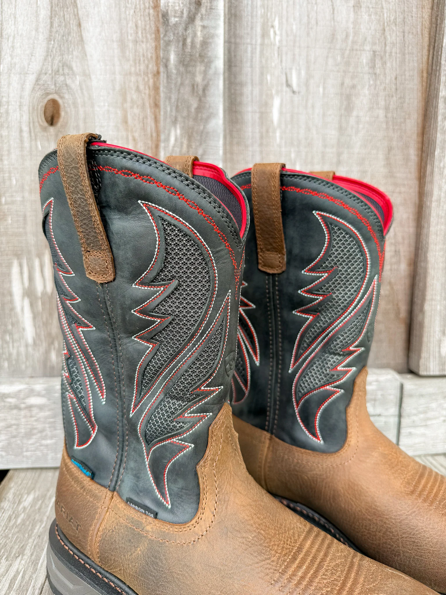 Men's Ariat WorkHog XT VentTEK Waterproof Carbon Toe Work Boot - Image 2