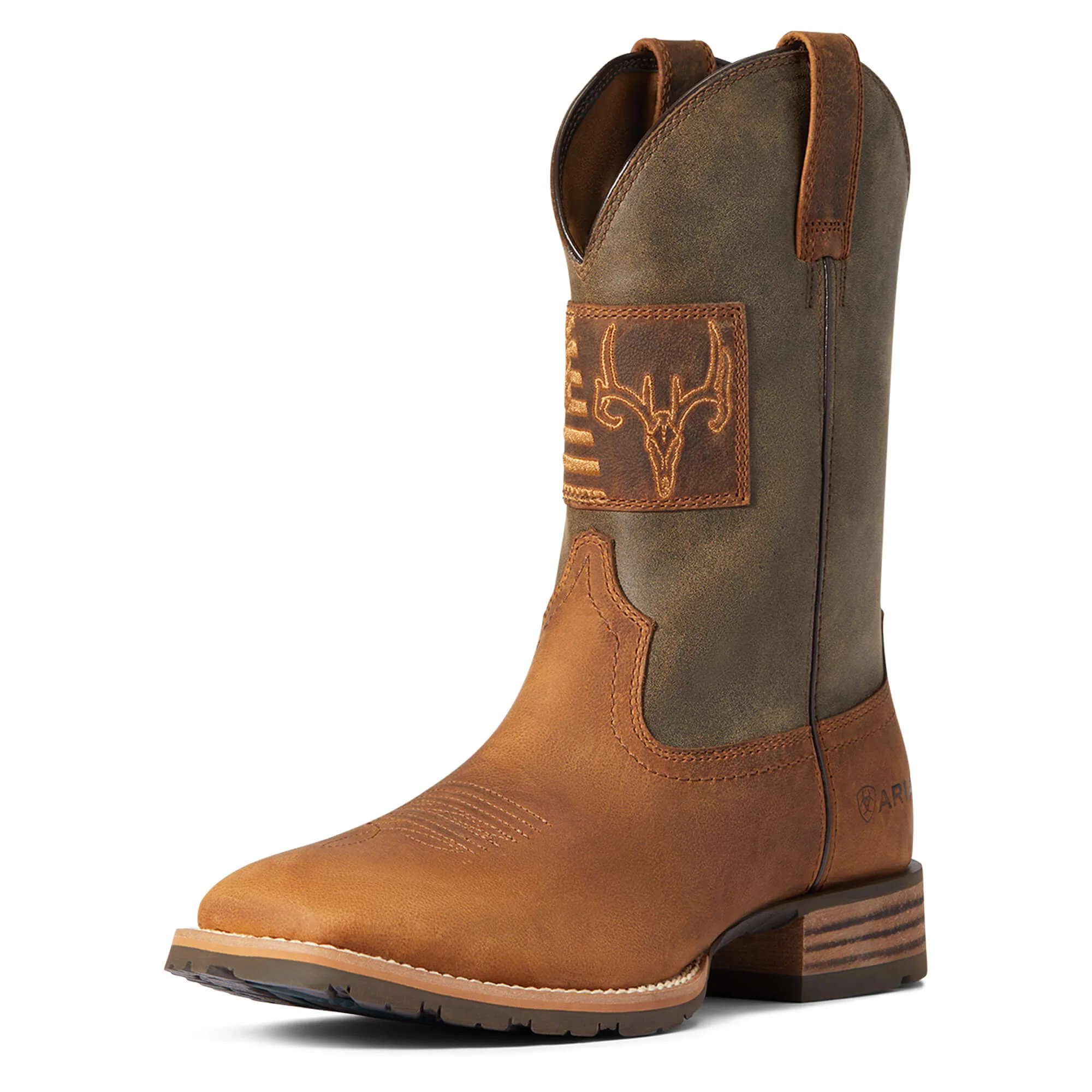Men's Ariat Hybrid Patriot Country Western Boot - Image 4