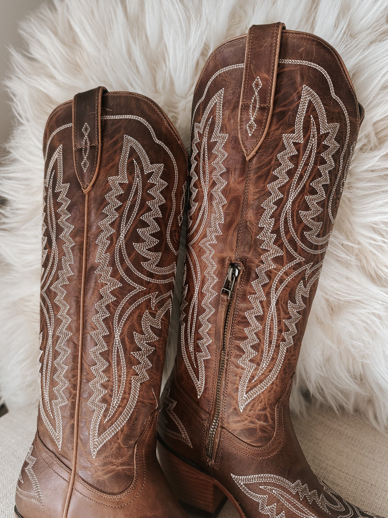 Ariat Women's Casanova Western Boots in Shades of Grain - Image 12