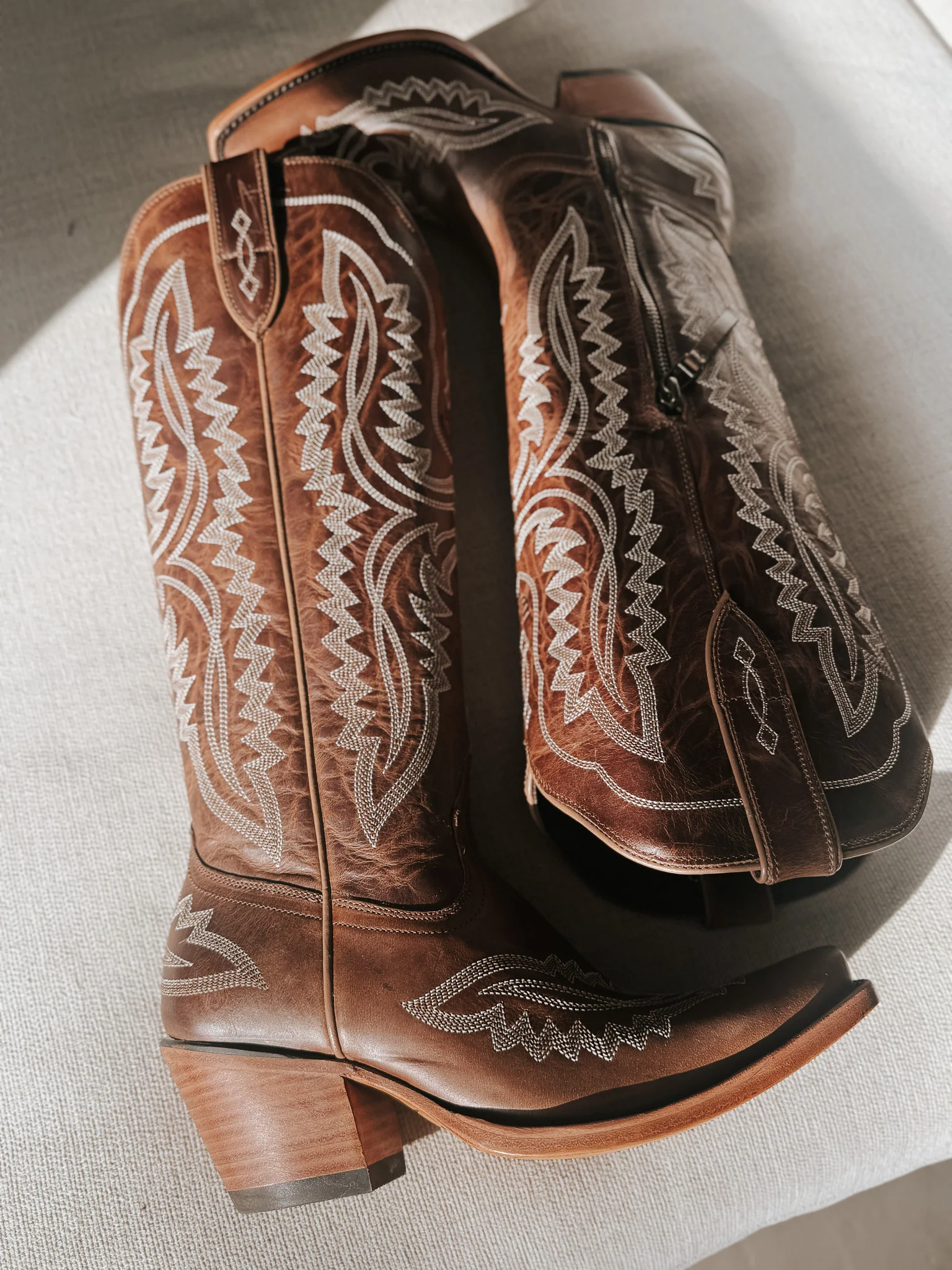 Ariat Women's Casanova Western Boots in Shades of Grain - Image 7