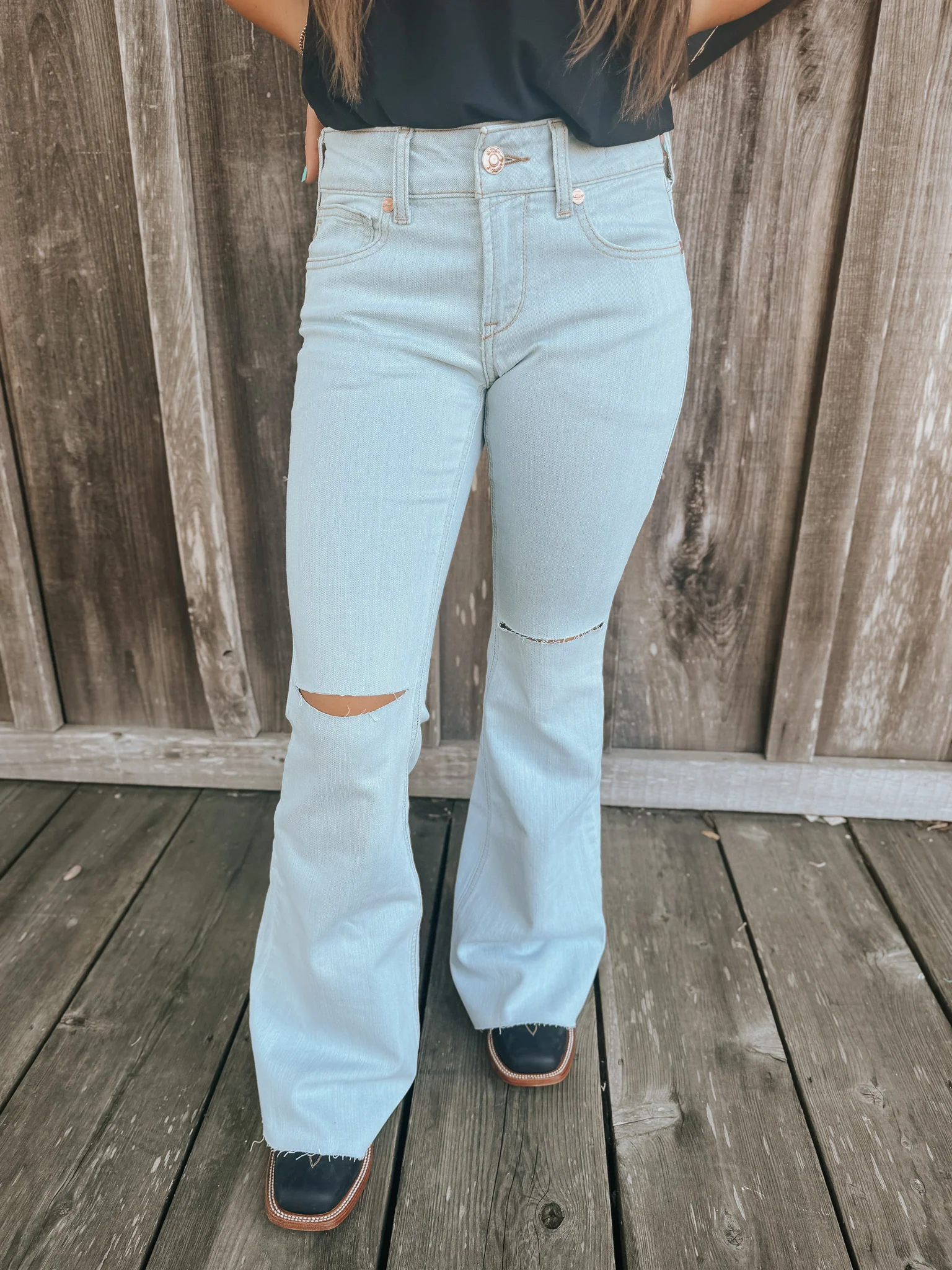 Women's Ariat Perfect Rise Ophelia Flare - Image 11