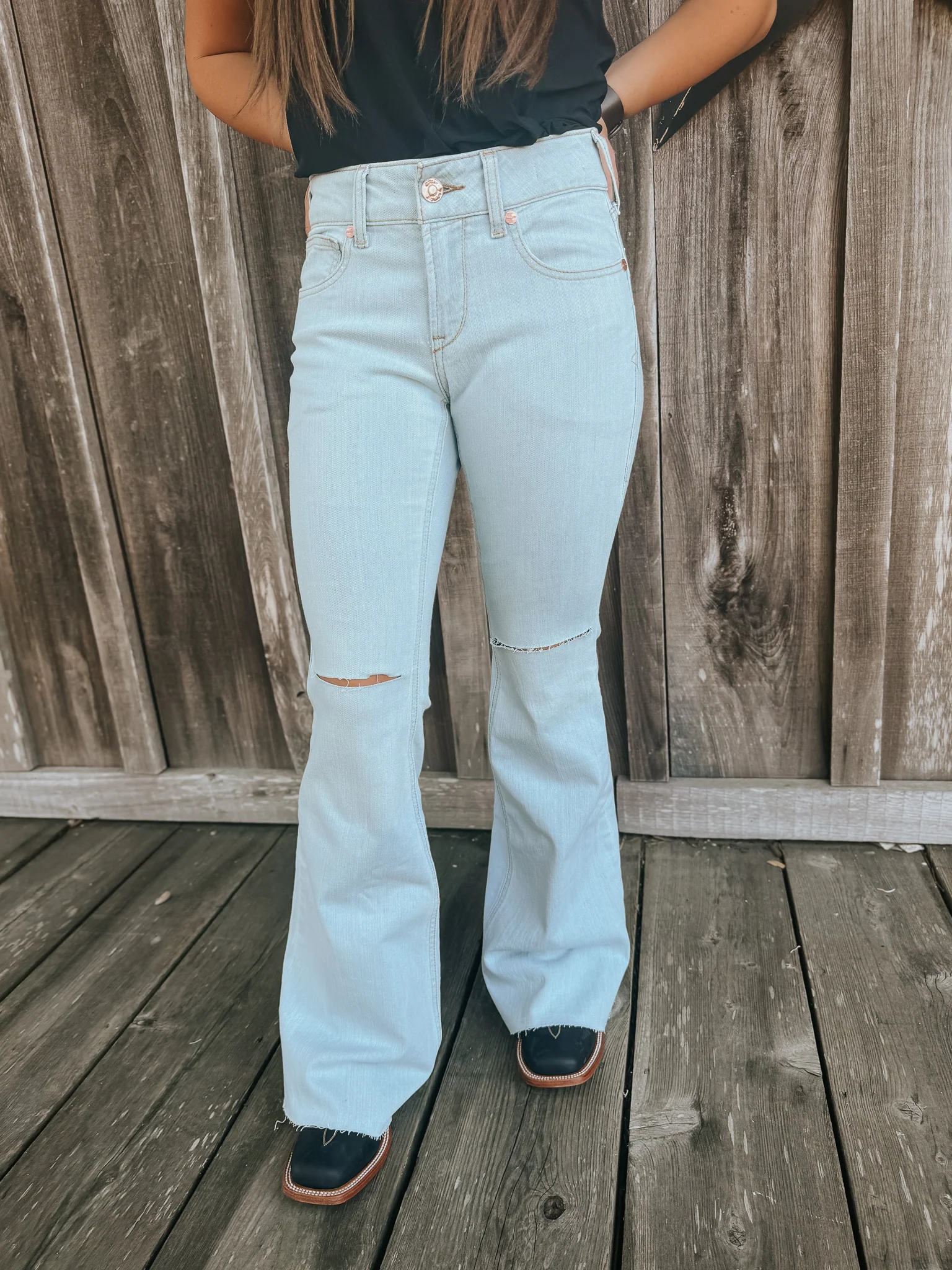 Women's Ariat Perfect Rise Ophelia Flare - Image 12