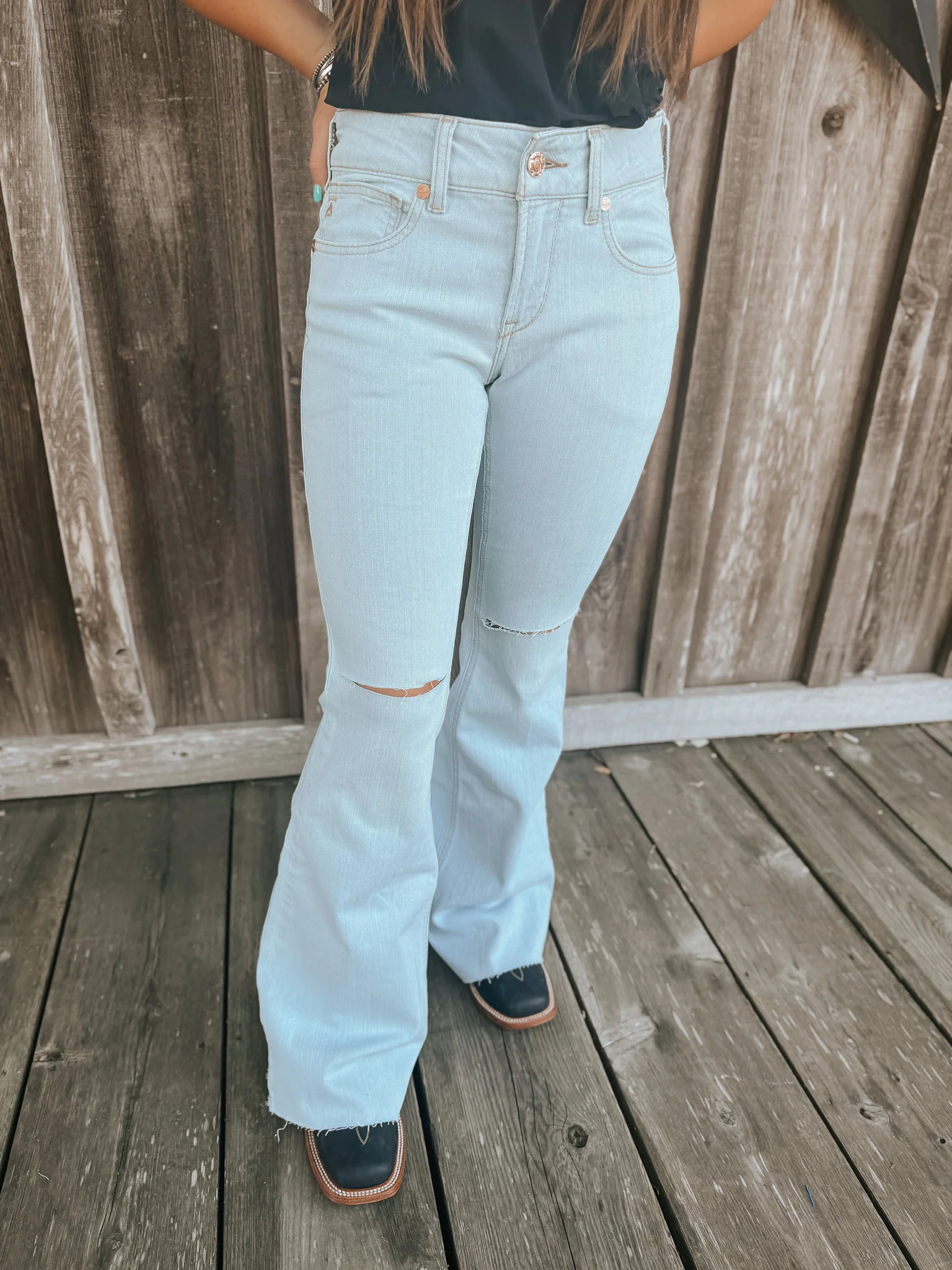 Women's Ariat Perfect Rise Ophelia Flare - Image 13