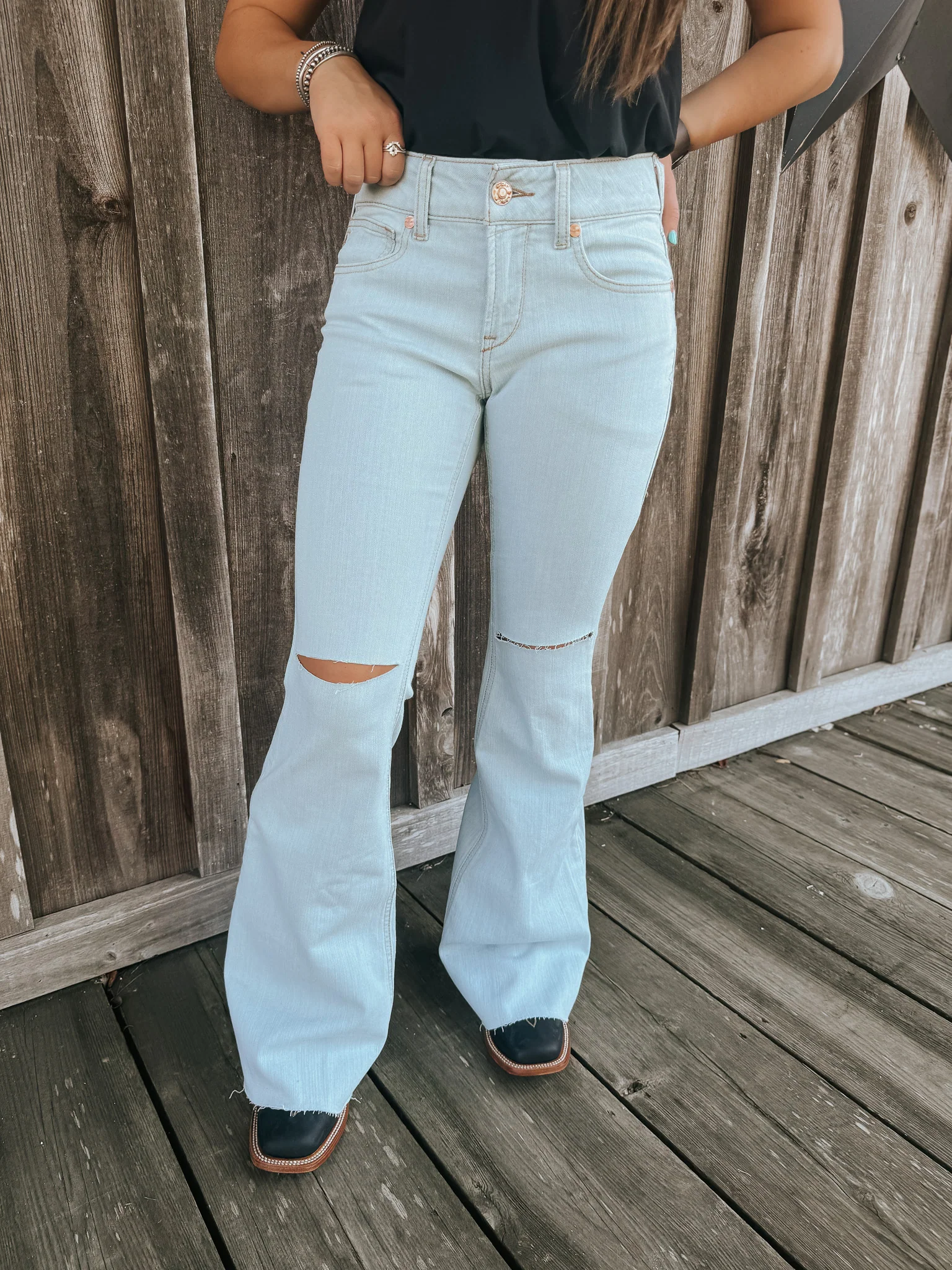 Women's Ariat Perfect Rise Ophelia Flare - Image 18