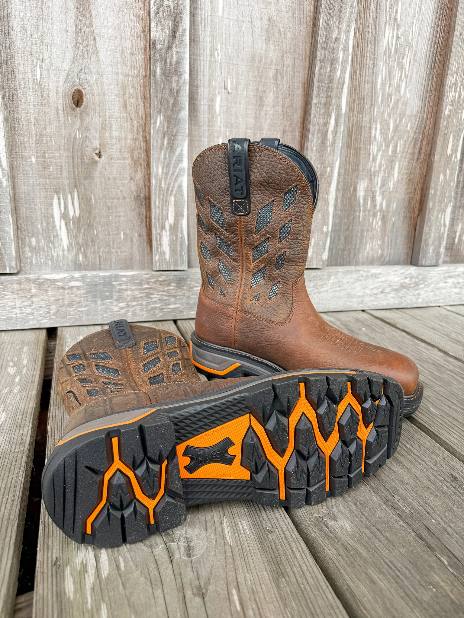 Men's Ariat Big Rig Tread VentTEK Composite Toe Work Boot - Image 2