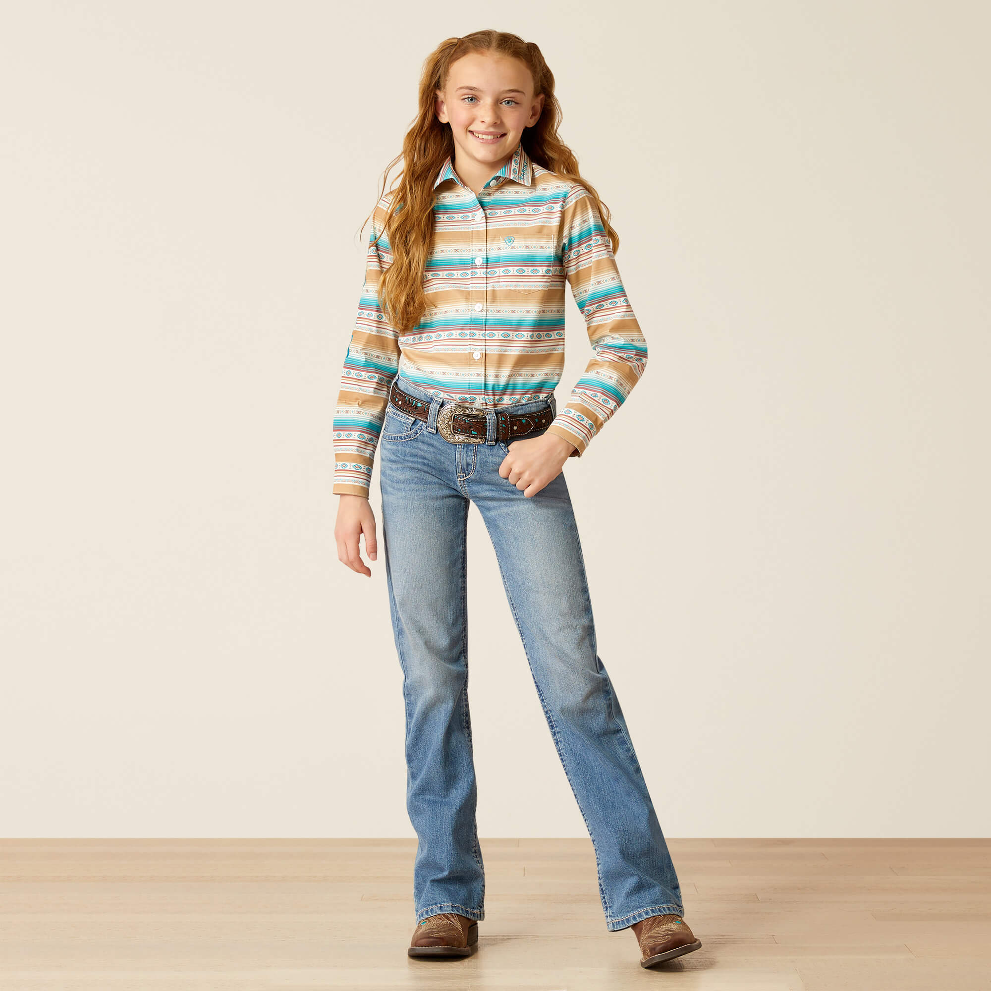 Ariat Girl's Lydia Boot Cut Jeans - Image 3