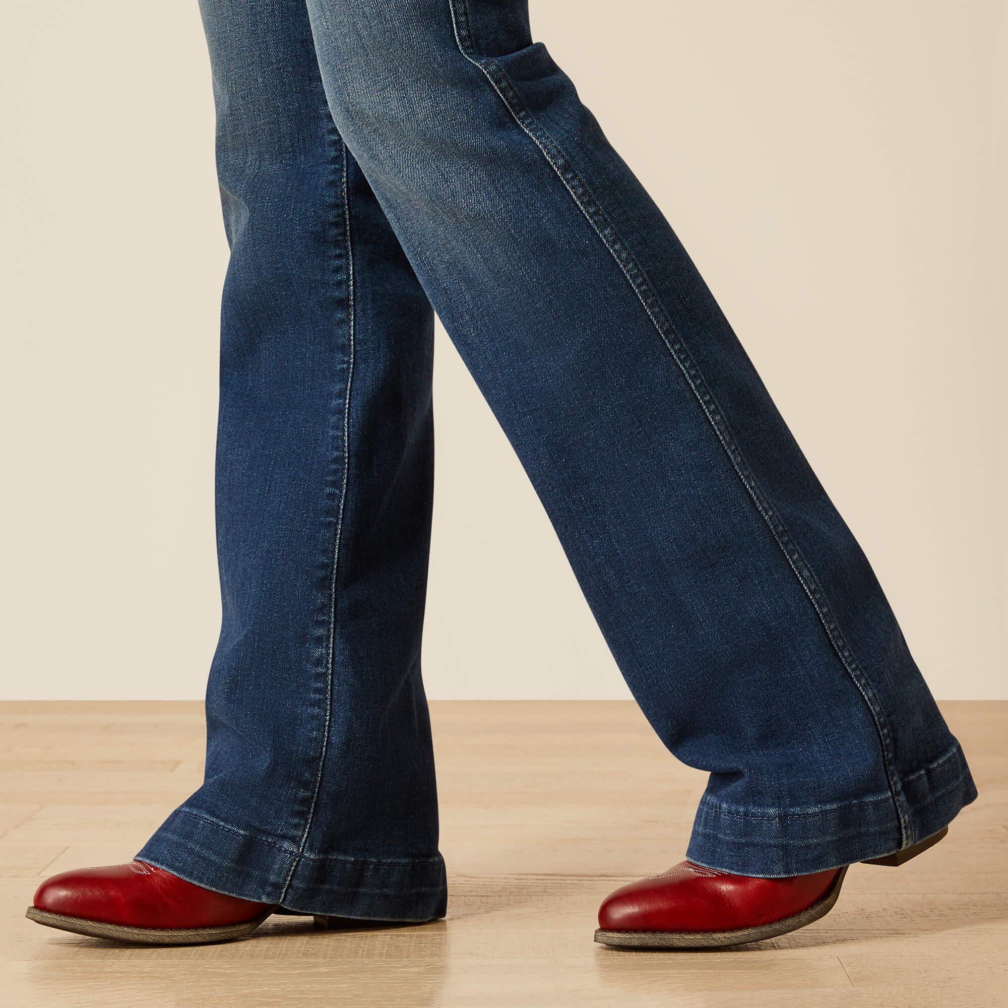 Women's Ariat High Rise Fiorella Slim Trouser Jeans - Image 7