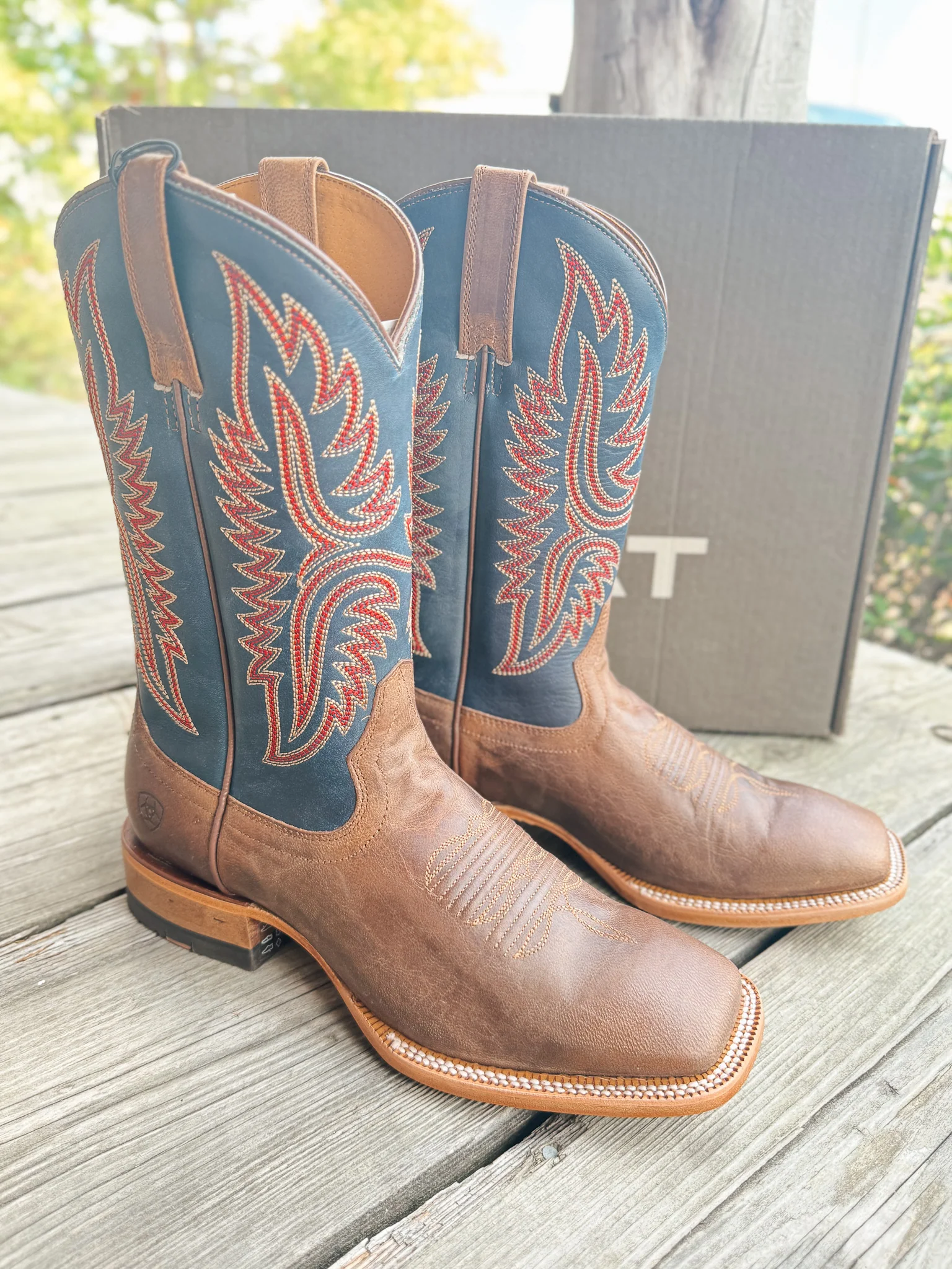 Men's Ariat Tanglewood Western Boots - Image 4