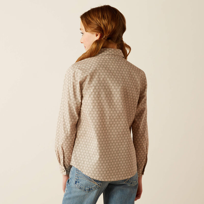 Girl's Ariat Bella Printed Shirt - Image 2