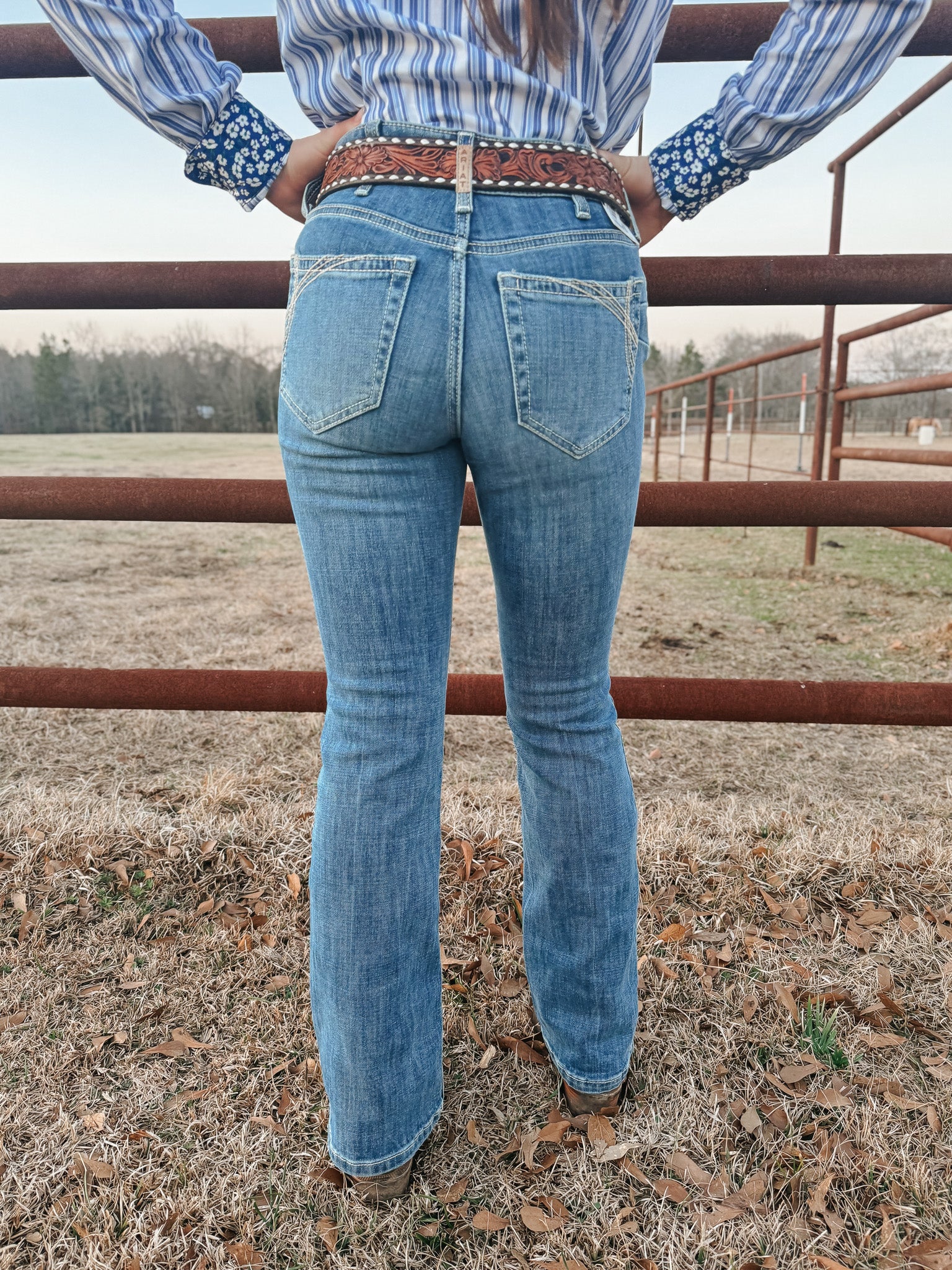 Ariat Women's Perfect Rise Naz Boot Cut Jeans - Image 7