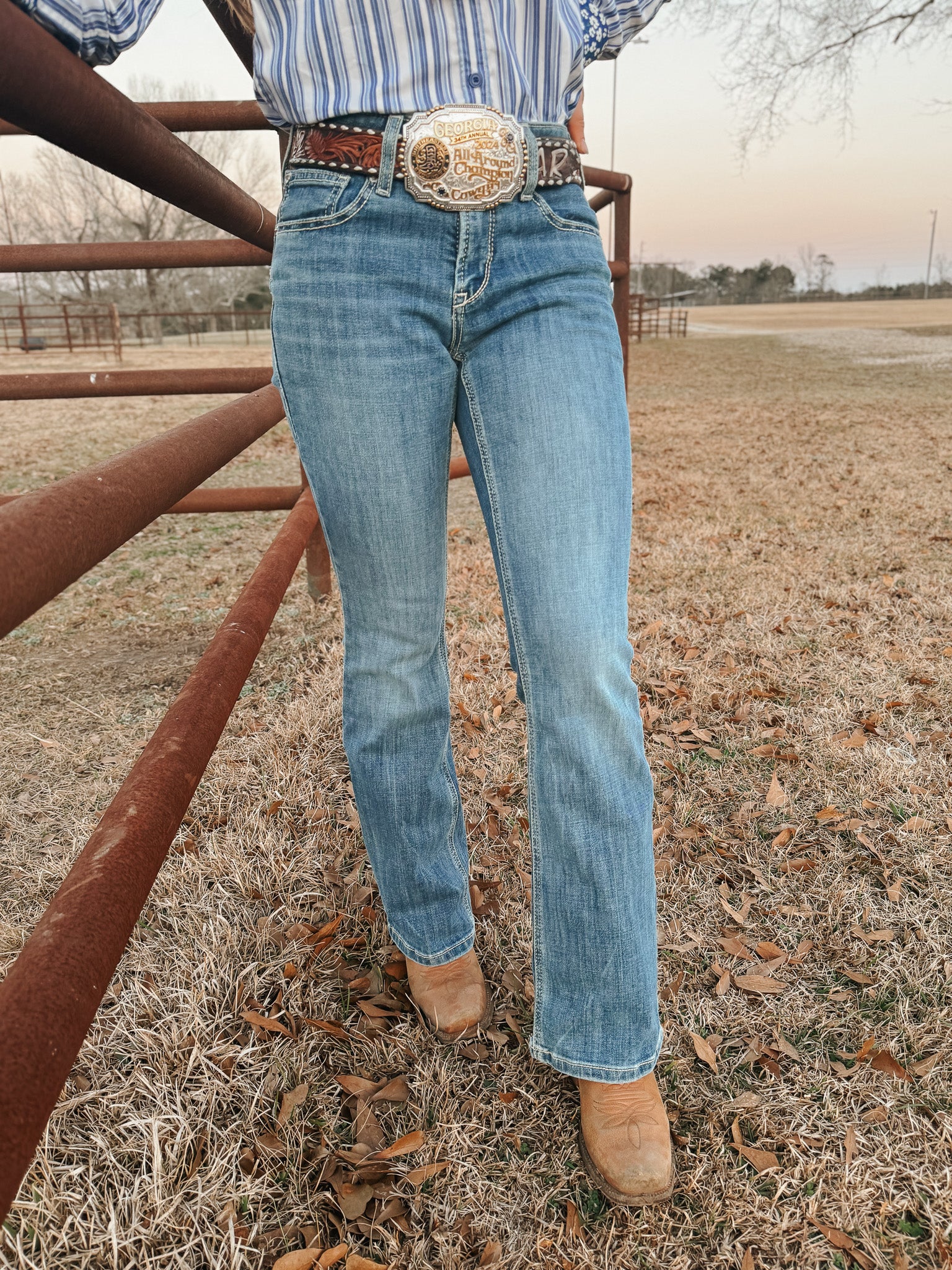 Ariat Women's Perfect Rise Naz Boot Cut Jeans - Image 8