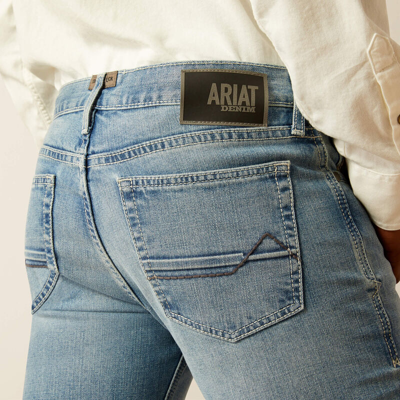 Men's Ariat M7 Slim Ethan Straight Leg Jeans - Image 5