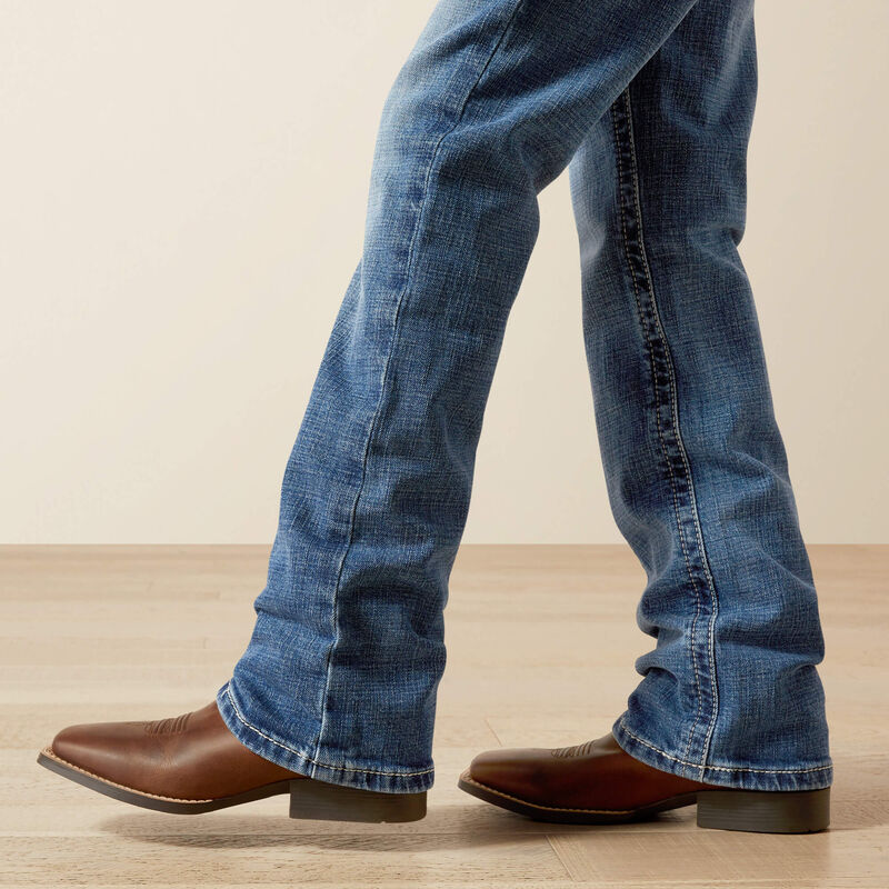 Ariat Boy's B4 Relaxed August Boot Cut Jeans - Image 5
