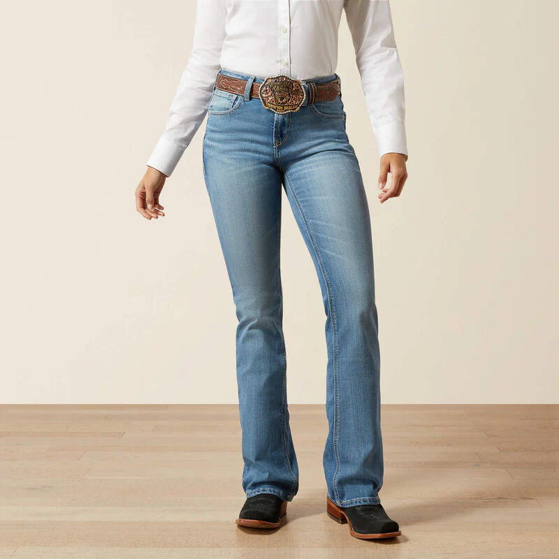 Women's Ariat High Rise Rowyn Boot Cut Jeans - Image 7