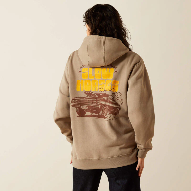 Men's Ariat Sendero Slow Horses Hoodie - Image 6
