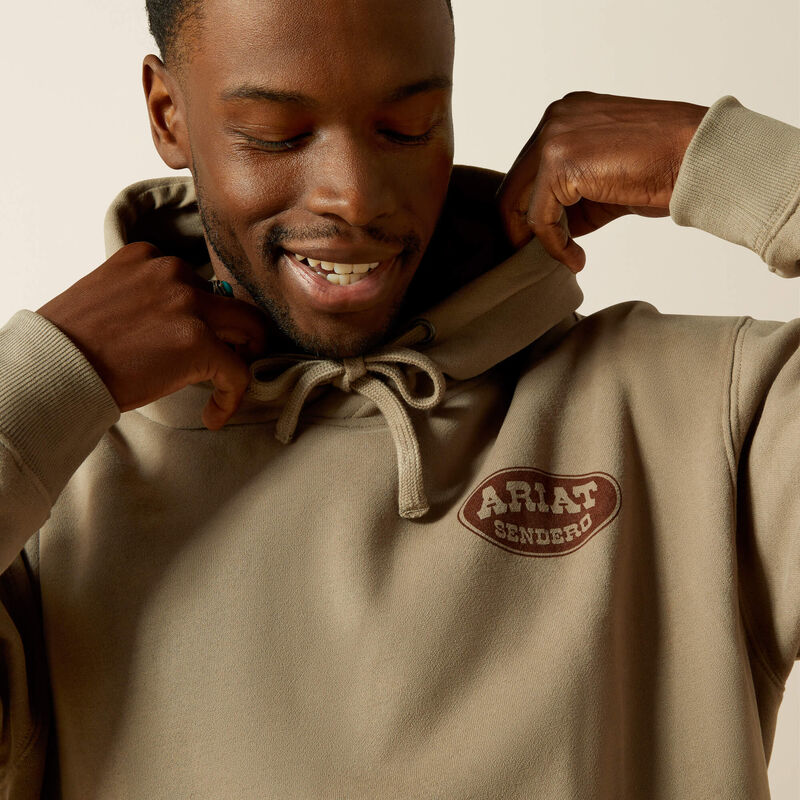Men's Ariat Sendero Slow Horses Hoodie - Image 7