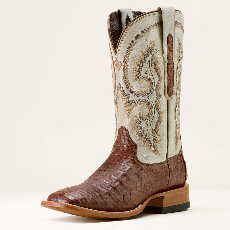 Men's Ariat Classic Callen Wide Square Toe Western Boots - Image 10