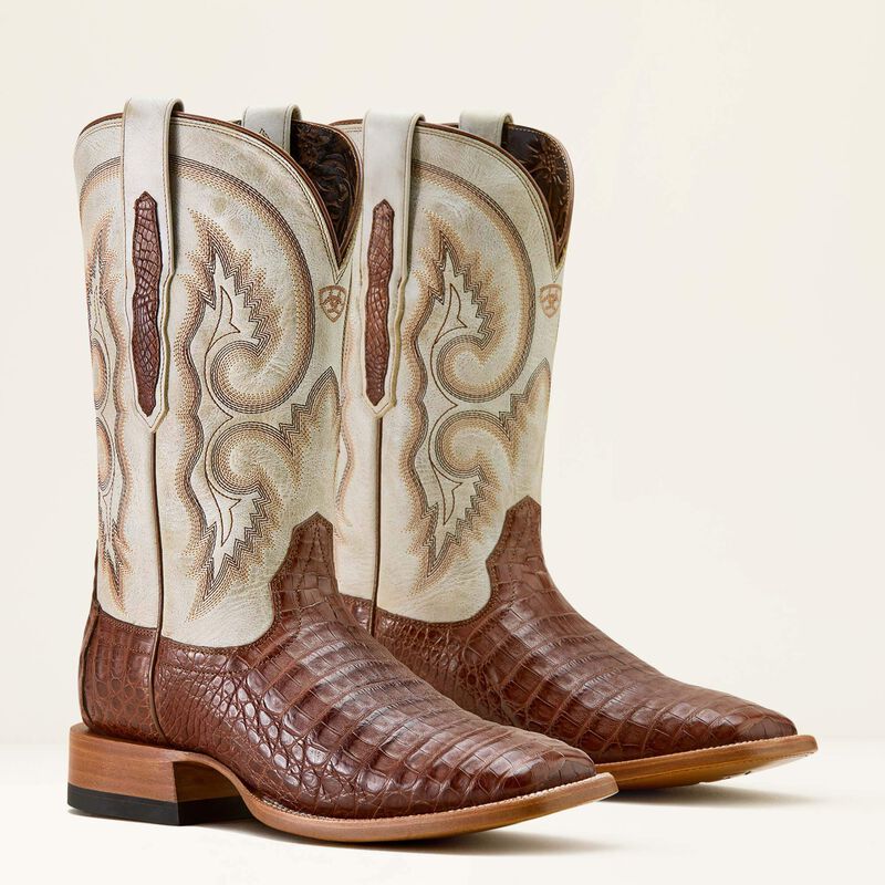 Men's Ariat Classic Callen Wide Square Toe Western Boots - Image 8
