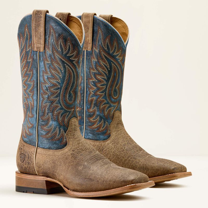 Men's Ariat Gold Point Wide Square Toe Cowboy Boot - Image 7