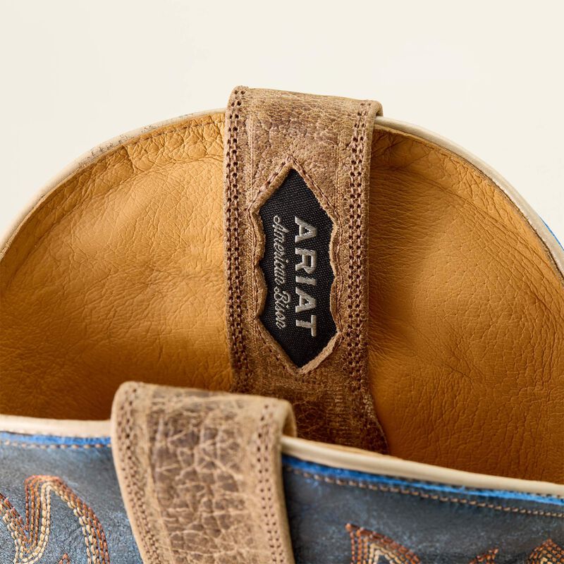 Men's Ariat Gold Point Wide Square Toe Cowboy Boot - Image 8