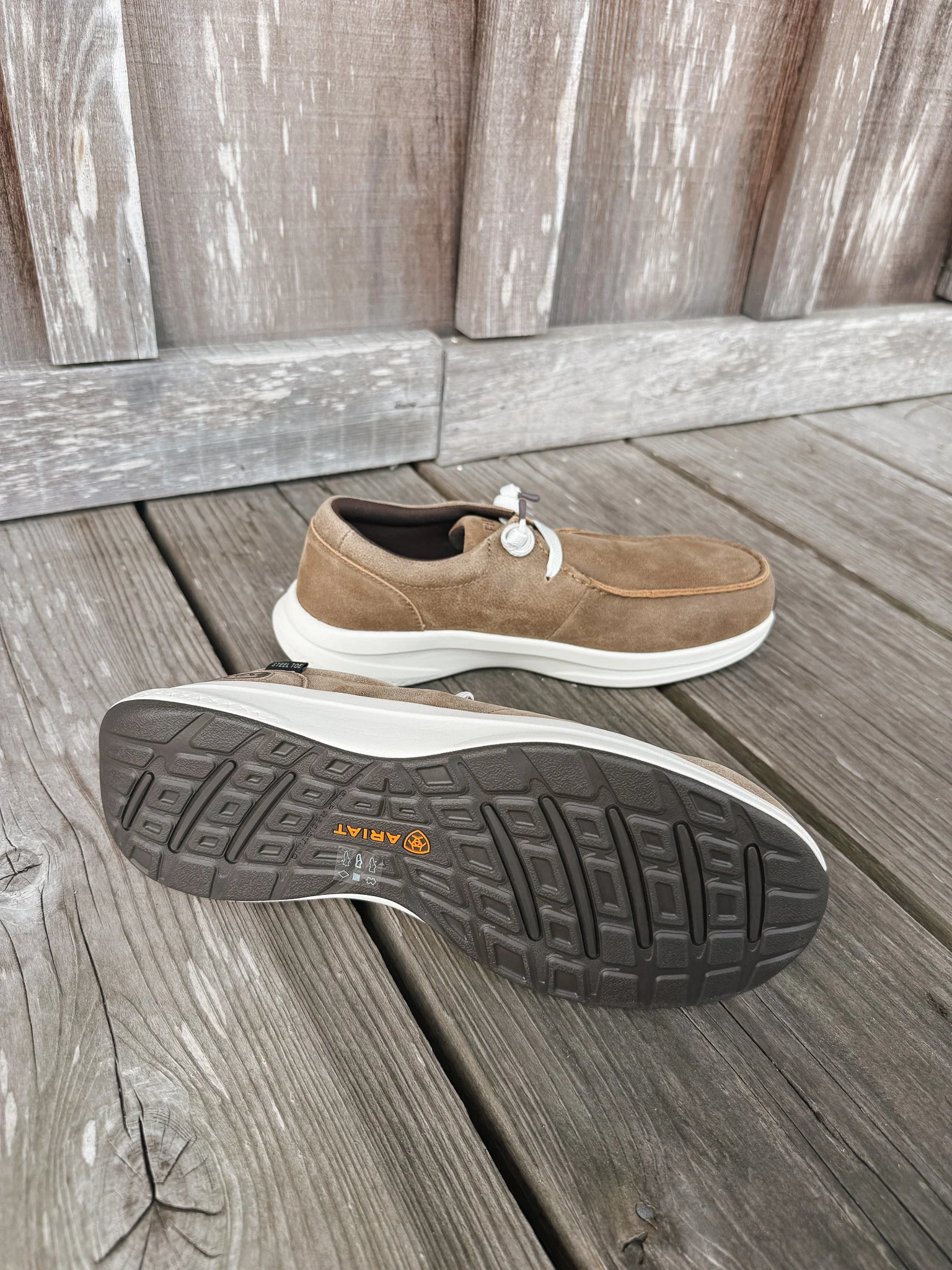 Men's Ariat Buckeye Steel Toe Work Shoe - Image 4