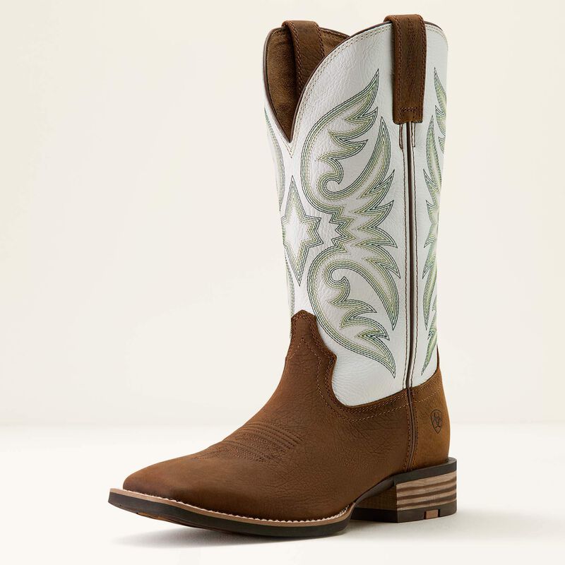 Men's Ariat Ricochet Wide Square Toe Cowboy Boots - Image 10