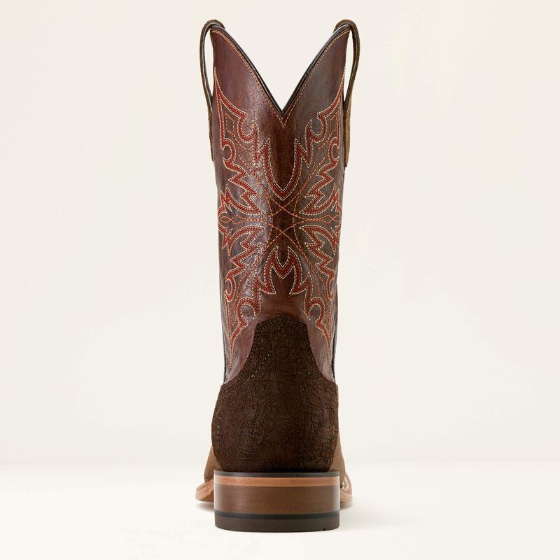 Men's Ariat Circuit Gritty Wide Square Toe Cowboy Boots - Image 14