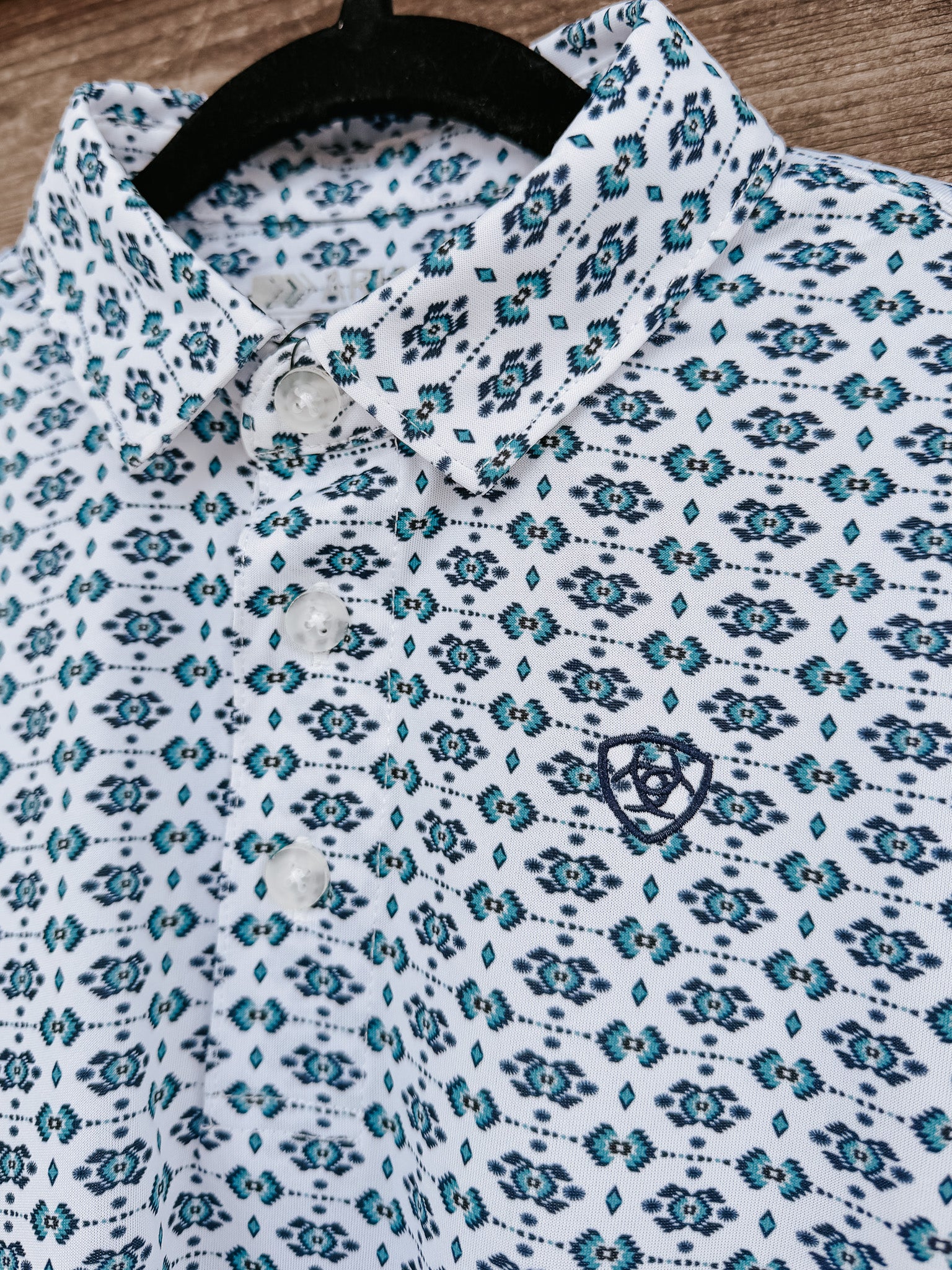 Ariat Youth All Over Print Polo - Image 3