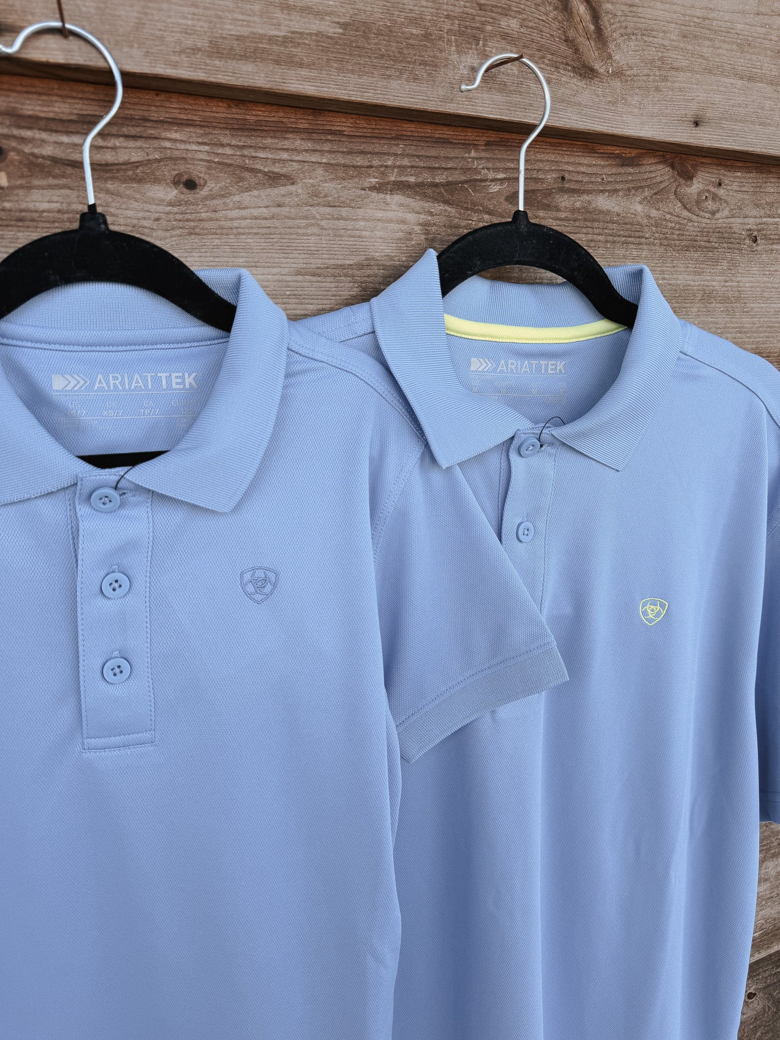Youth Ariat TEK Polo in Blissful Blue - Image 6