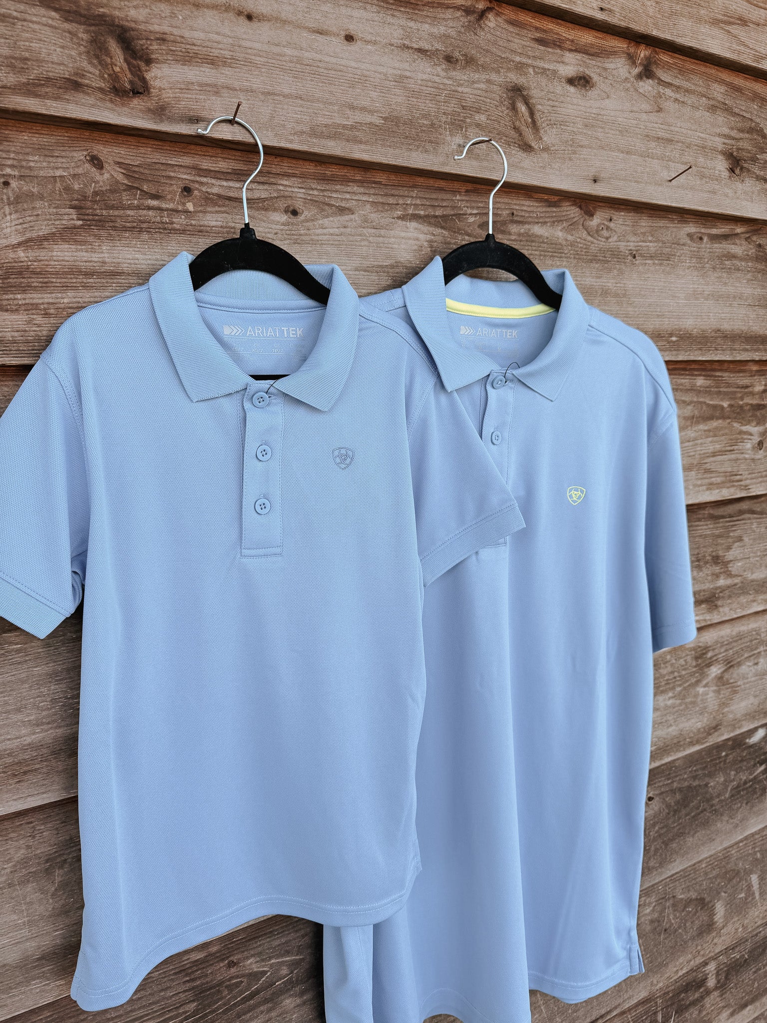Youth Ariat TEK Polo in Blissful Blue - Image 5