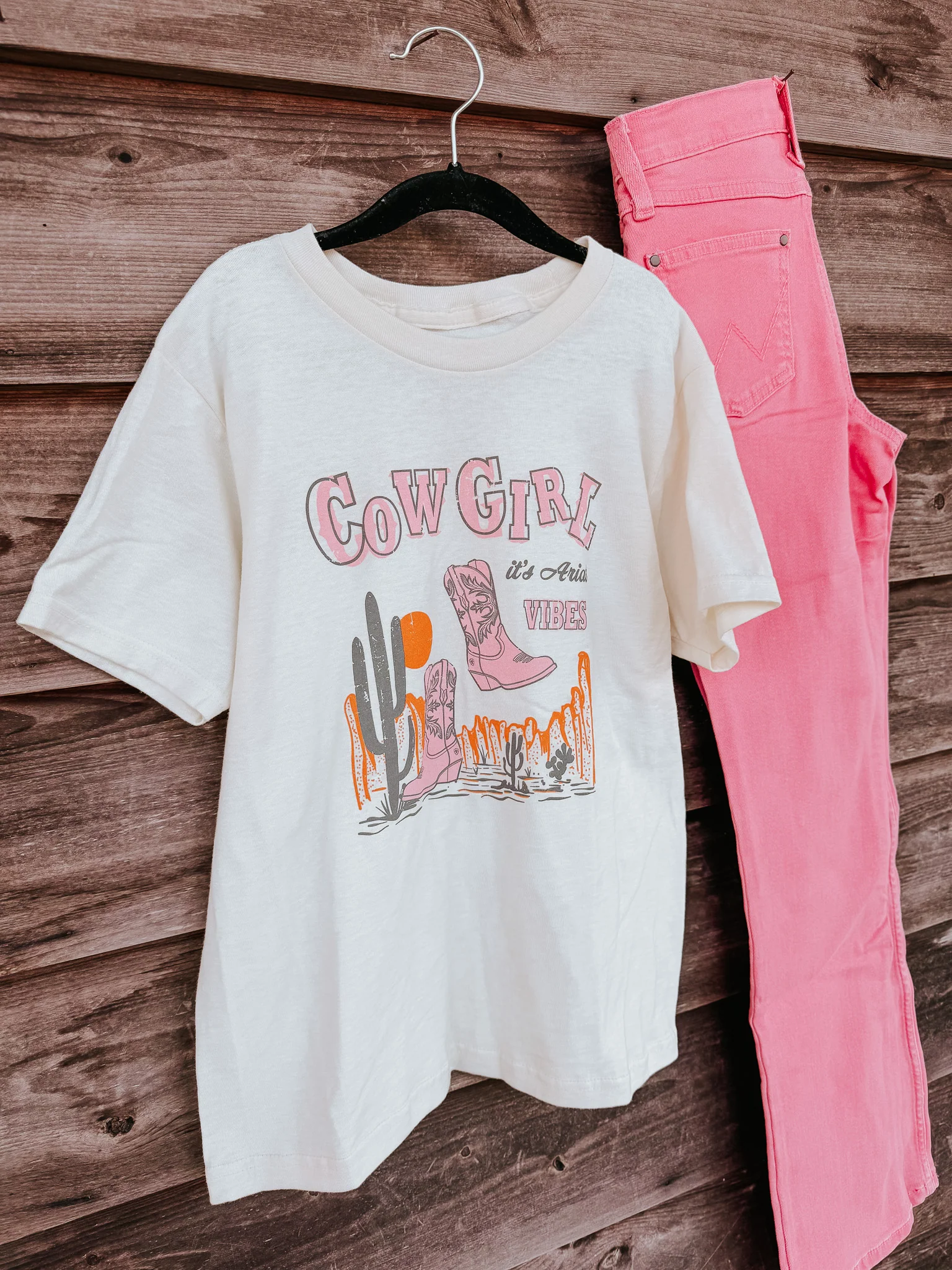 Ariat Girls Cowgirl Vibes T-Shirt - Image 4