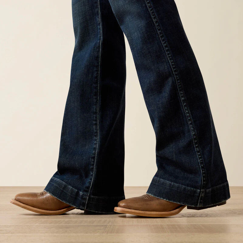 Women Ariat High Rise Vivienne Slim Trouser Jeans - Image 7