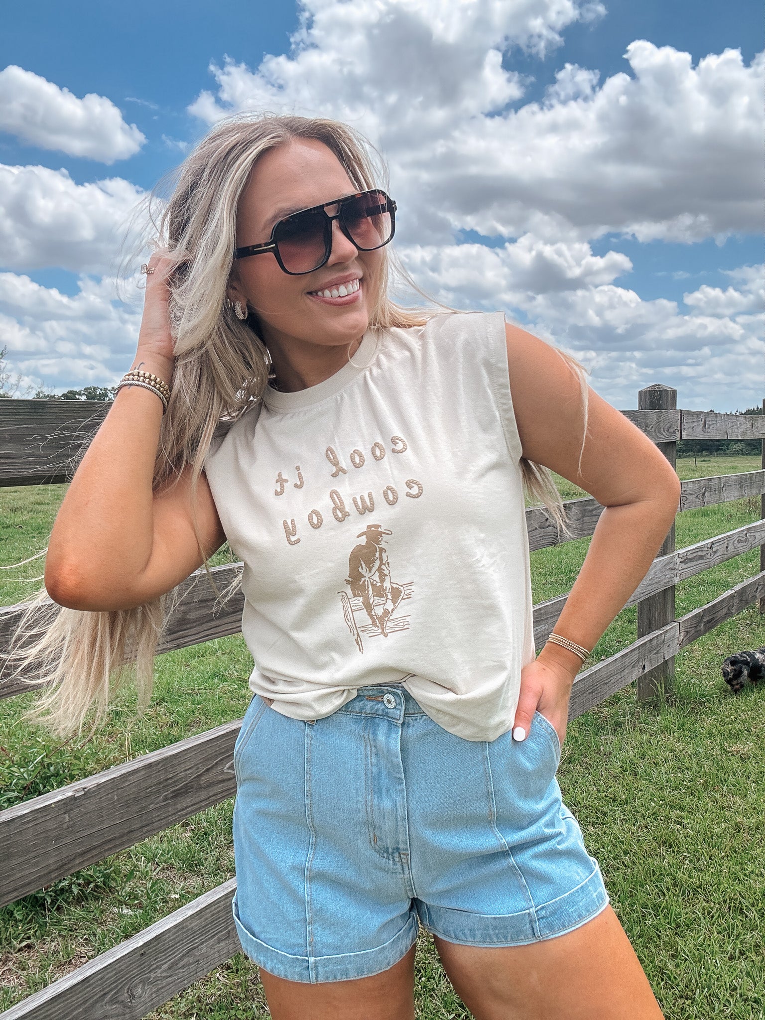 Ariat Cool It Cowboy Tee - Image 3