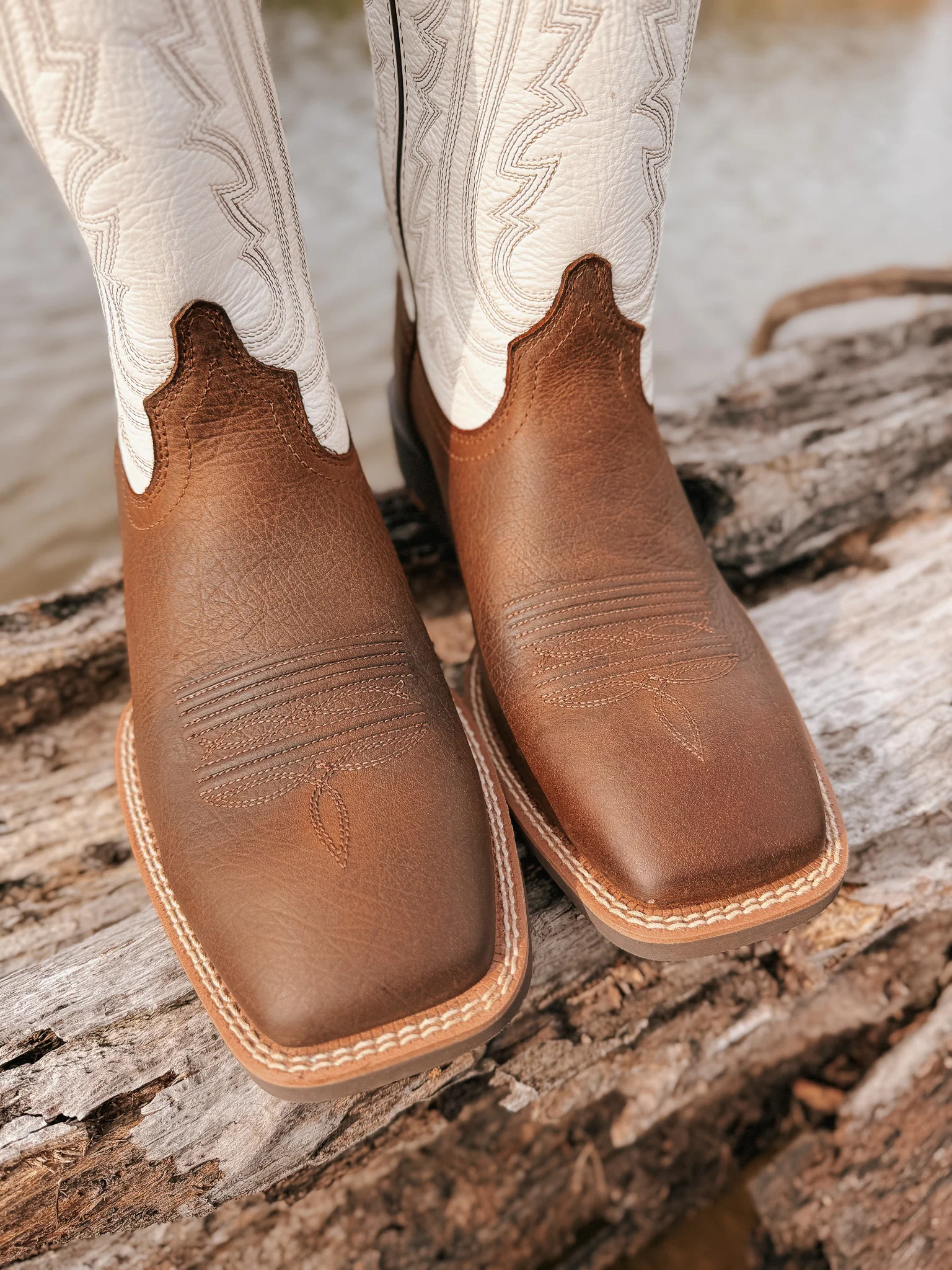 Ariat Men's Sport Big Country Wide Square Toe Cowboy Boot - Image 6