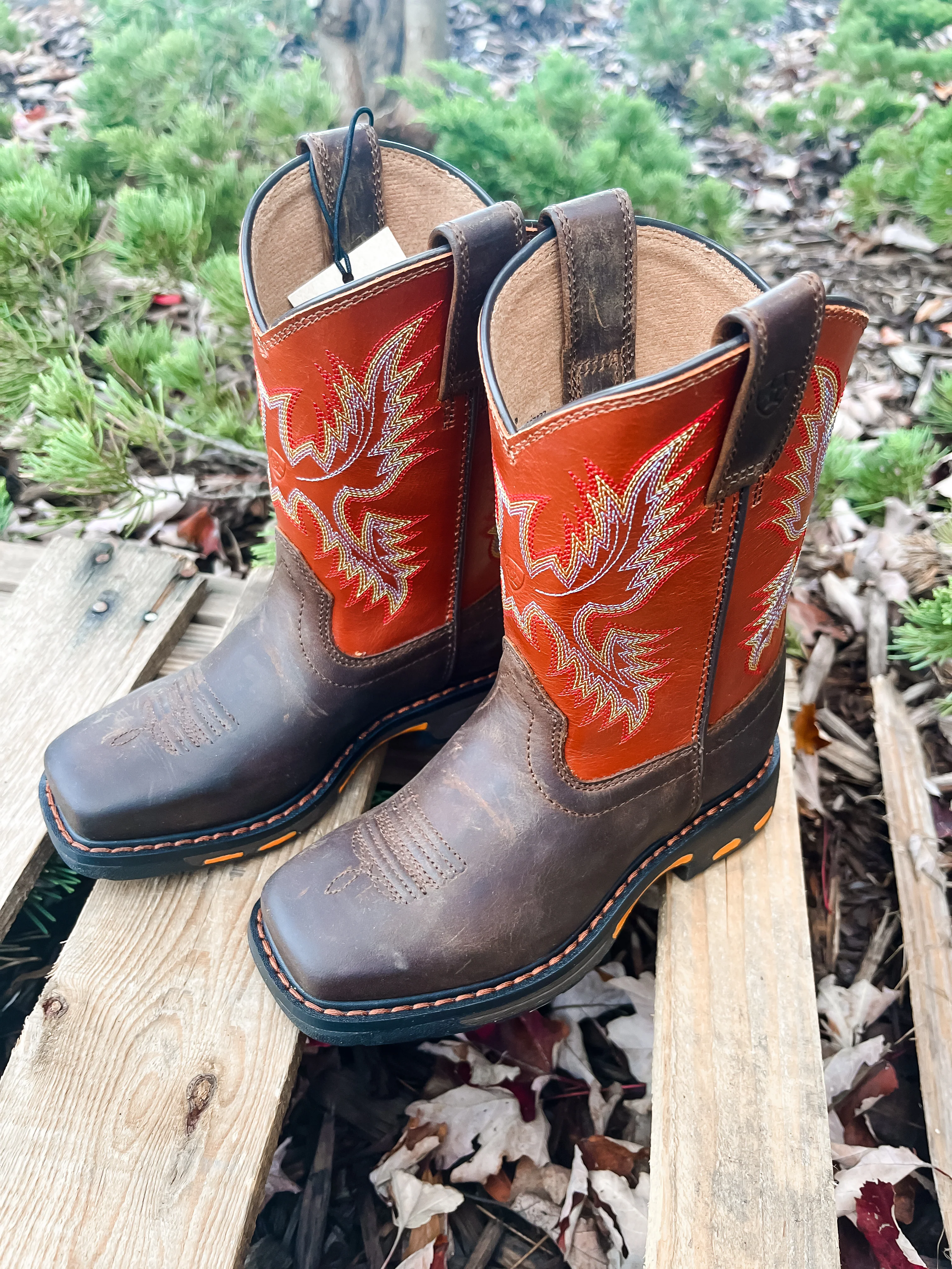 Youth Ariat WorkHog Boots - Image 3
