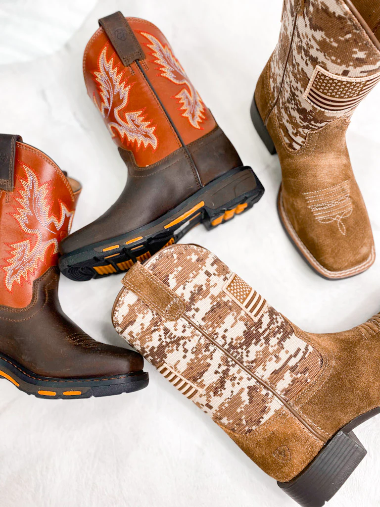 Youth Ariat WorkHog Boots - Image 7