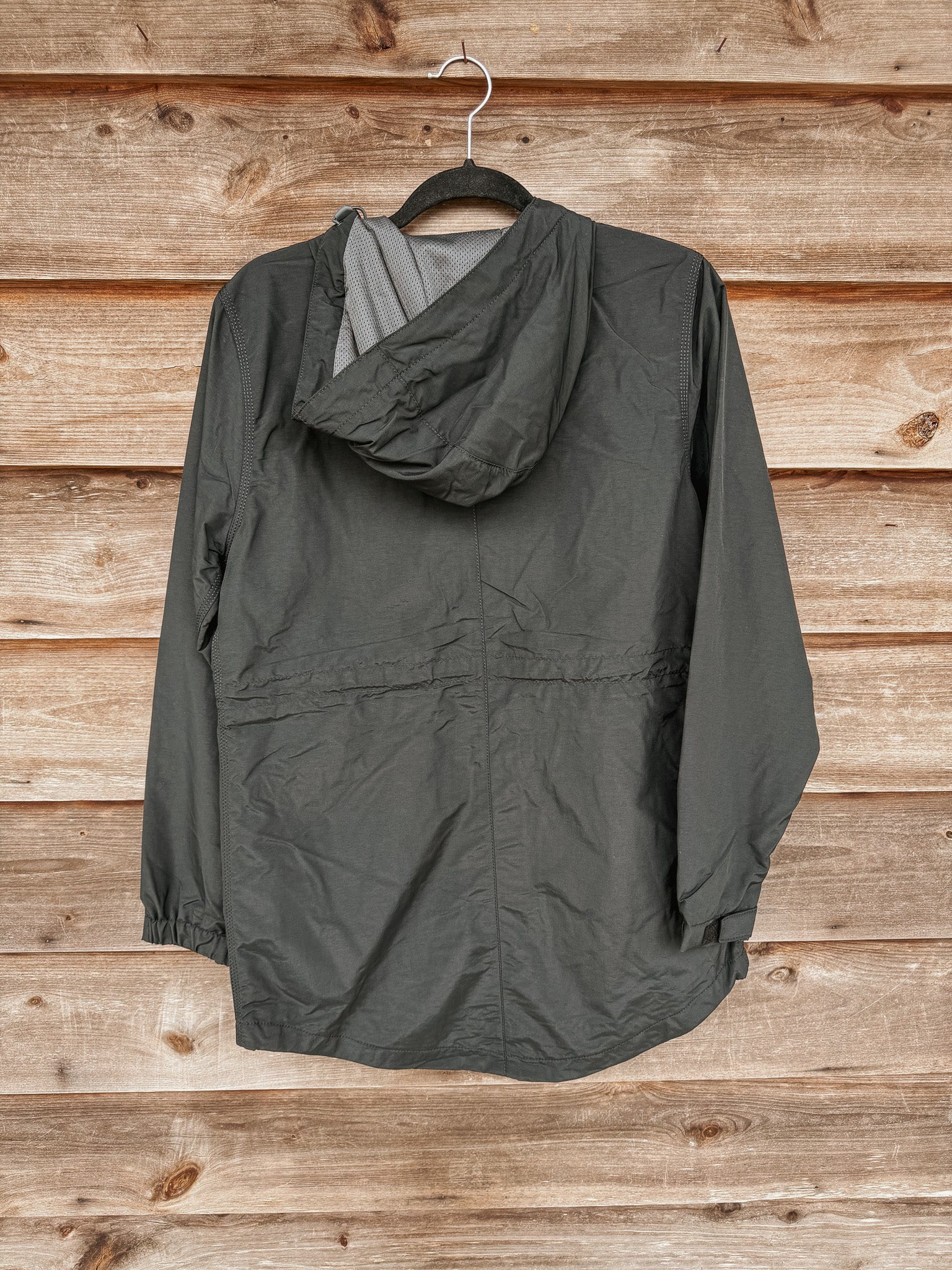Carhartt Women's Rain Defender Relaxed Fit Lightweight Coat in Black - Image 3