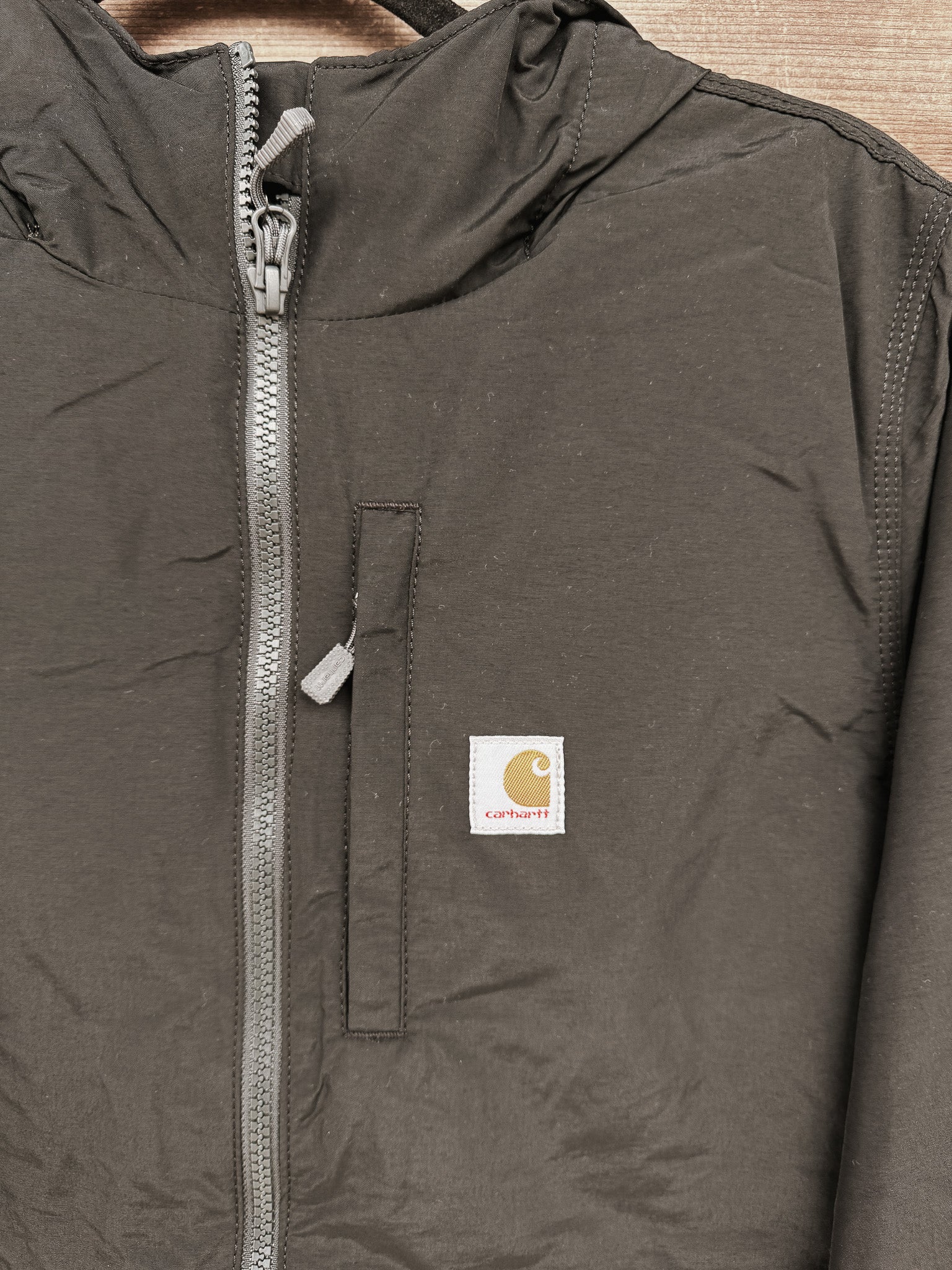 Carhartt Women's Rain Defender Relaxed Fit Lightweight Coat in Black - Image 4
