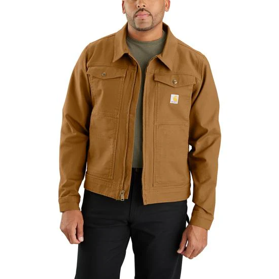 Men's Carhartt Rugged Flex Relaxed Fit Duck Jacket - Image 4