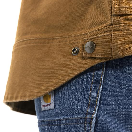 Men's Carhartt Rugged Flex Relaxed Fit Duck Jacket - Image 8